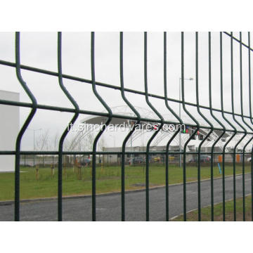 Pannello di recinzione in rete metallica quadrata